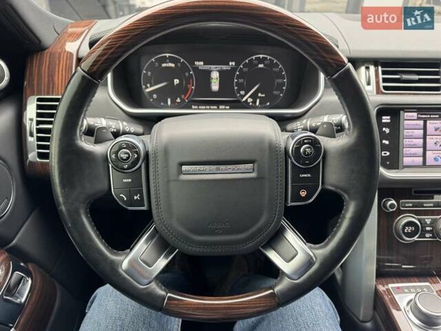 Черный Ленд Ровер Рендж Ровер, объемом двигателя 3 л и пробегом 183 тыс. км за 28900 $, фото 62 на Automoto.ua