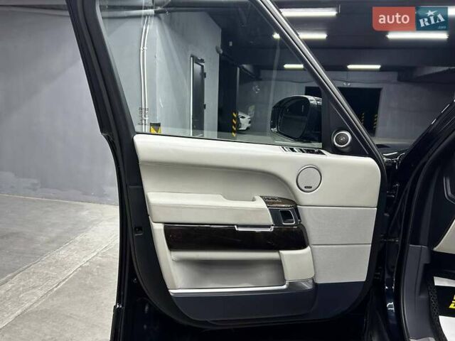 Черный Ленд Ровер Рендж Ровер, объемом двигателя 5 л и пробегом 115 тыс. км за 26500 $, фото 10 на Automoto.ua