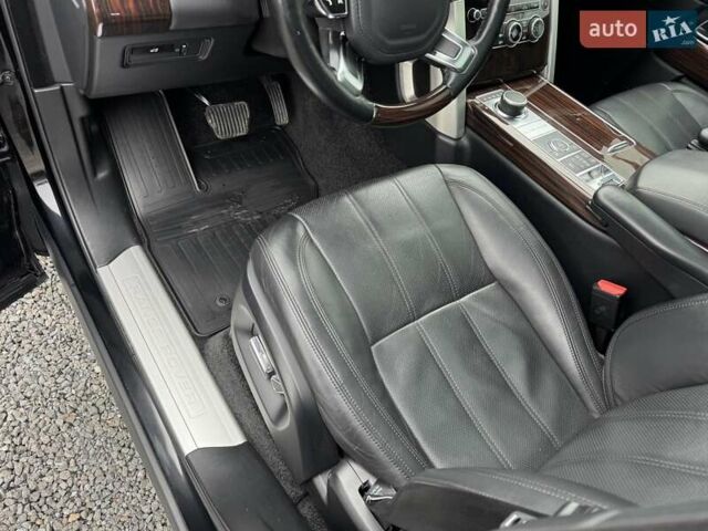 Черный Ленд Ровер Рендж Ровер, объемом двигателя 3 л и пробегом 183 тыс. км за 28900 $, фото 54 на Automoto.ua