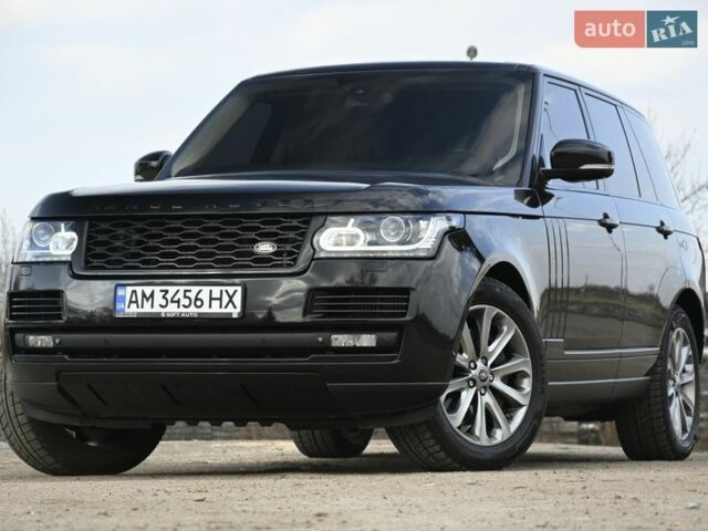 Черный Ленд Ровер Рендж Ровер, объемом двигателя 4.4 л и пробегом 205 тыс. км за 33900 $, фото 14 на Automoto.ua