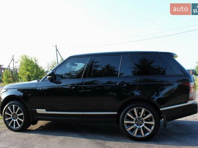 Черный Ленд Ровер Рендж Ровер, объемом двигателя 4.37 л и пробегом 141 тыс. км за 51000 $, фото 3 на Automoto.ua
