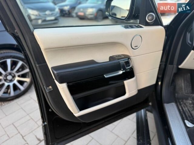 Черный Ленд Ровер Рендж Ровер, объемом двигателя 4.4 л и пробегом 240 тыс. км за 29888 $, фото 12 на Automoto.ua