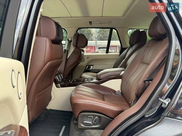 Черный Ленд Ровер Рендж Ровер, объемом двигателя 5 л и пробегом 167 тыс. км за 32999 $, фото 24 на Automoto.ua