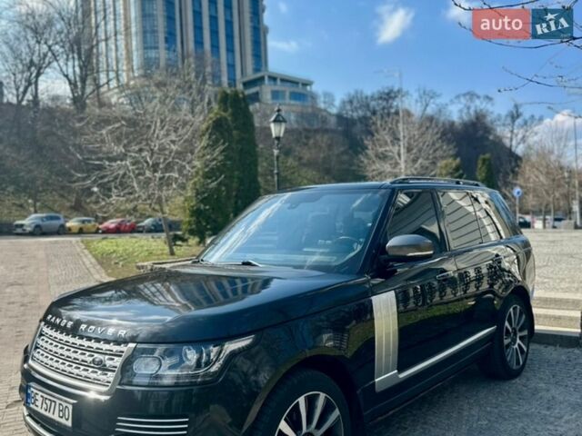 Чорний Ленд Ровер Рендж Ровер, об'ємом двигуна 4.37 л та пробігом 166 тис. км за 33900 $, фото 1 на Automoto.ua