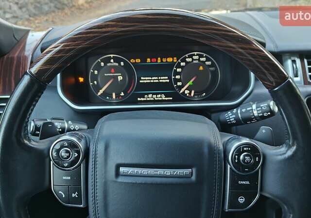 Черный Ленд Ровер Рендж Ровер, объемом двигателя 5 л и пробегом 137 тыс. км за 32000 $, фото 16 на Automoto.ua