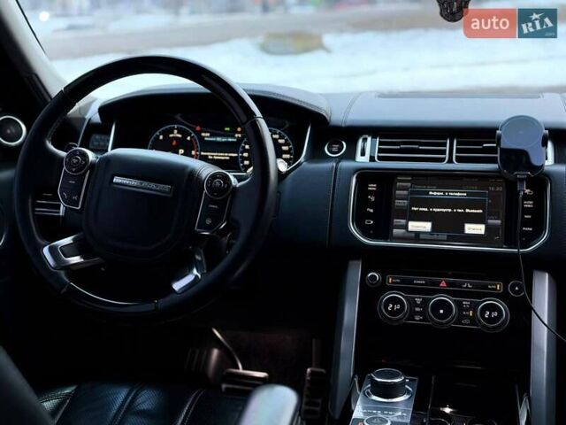 Черный Ленд Ровер Рендж Ровер, объемом двигателя 4.37 л и пробегом 207 тыс. км за 31500 $, фото 62 на Automoto.ua