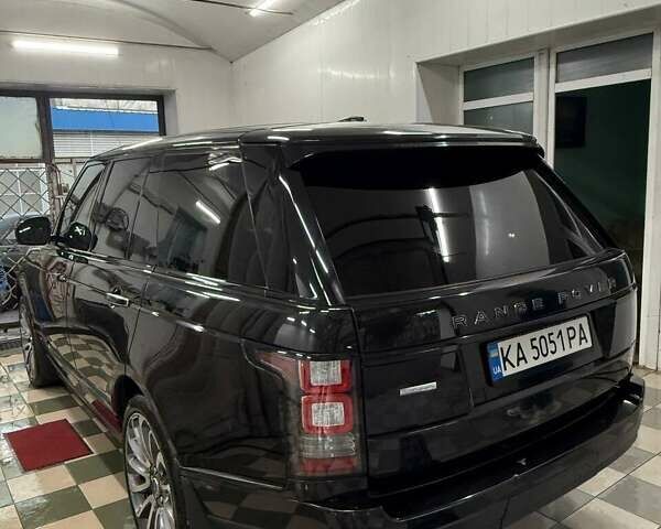 Чорний Ленд Ровер Рендж Ровер, об'ємом двигуна 5 л та пробігом 201 тис. км за 29000 $, фото 3 на Automoto.ua