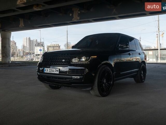 Черный Ленд Ровер Рендж Ровер, объемом двигателя 5 л и пробегом 52 тыс. км за 43500 $, фото 4 на Automoto.ua