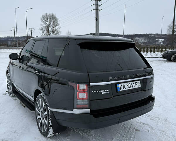 Чорний Ленд Ровер Рендж Ровер, об'ємом двигуна 5 л та пробігом 250 тис. км за 27500 $, фото 5 на Automoto.ua