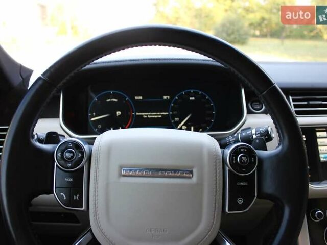 Черный Ленд Ровер Рендж Ровер, объемом двигателя 4.37 л и пробегом 141 тыс. км за 51000 $, фото 25 на Automoto.ua