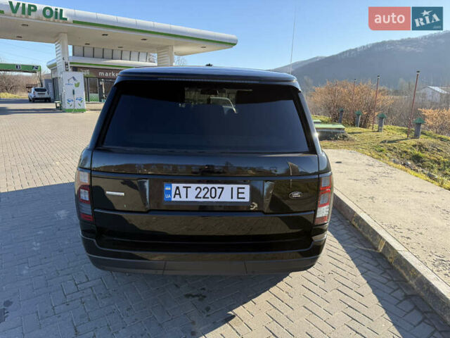 Черный Ленд Ровер Рендж Ровер, объемом двигателя 2.99 л и пробегом 225 тыс. км за 30000 $, фото 12 на Automoto.ua