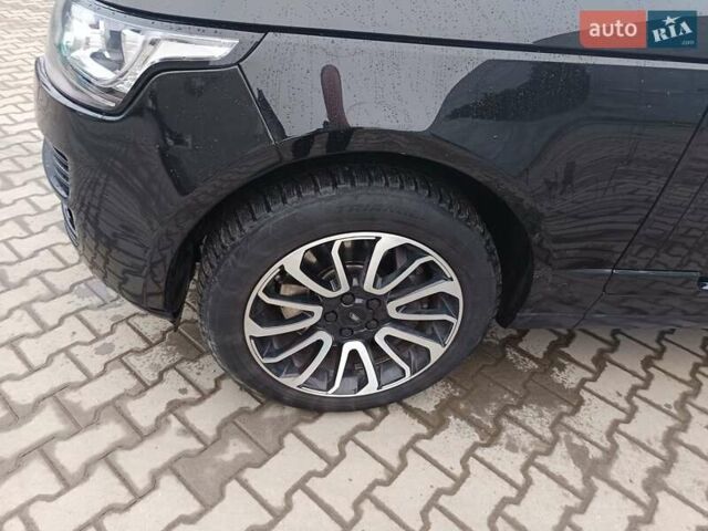 Чорний Ленд Ровер Рендж Ровер, об'ємом двигуна 4.37 л та пробігом 214 тис. км за 34500 $, фото 2 на Automoto.ua