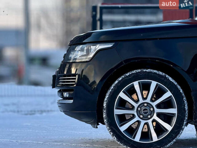 Черный Ленд Ровер Рендж Ровер, объемом двигателя 5 л и пробегом 240 тыс. км за 30900 $, фото 11 на Automoto.ua