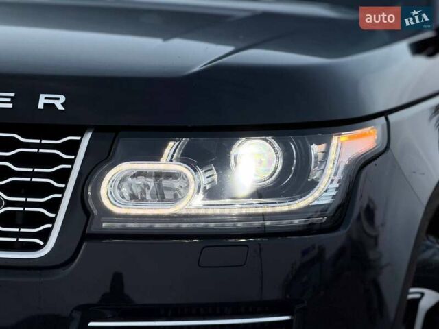 Черный Ленд Ровер Рендж Ровер, объемом двигателя 4.37 л и пробегом 207 тыс. км за 31500 $, фото 2 на Automoto.ua