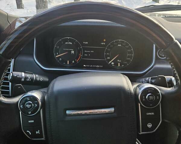 Черный Ленд Ровер Рендж Ровер, объемом двигателя 5 л и пробегом 186 тыс. км за 35000 $, фото 3 на Automoto.ua