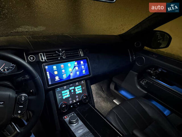 Черный Ленд Ровер Рендж Ровер, объемом двигателя 3 л и пробегом 160 тыс. км за 33000 $, фото 8 на Automoto.ua