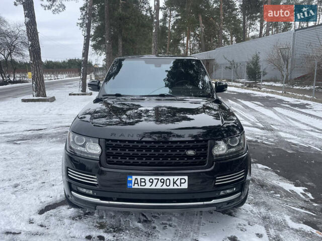 Черный Ленд Ровер Рендж Ровер, объемом двигателя 3 л и пробегом 126 тыс. км за 31000 $, фото 8 на Automoto.ua