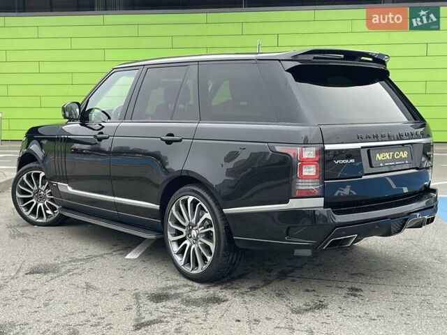 Черный Ленд Ровер Рендж Ровер, объемом двигателя 4.4 л и пробегом 132 тыс. км за 36900 $, фото 12 на Automoto.ua