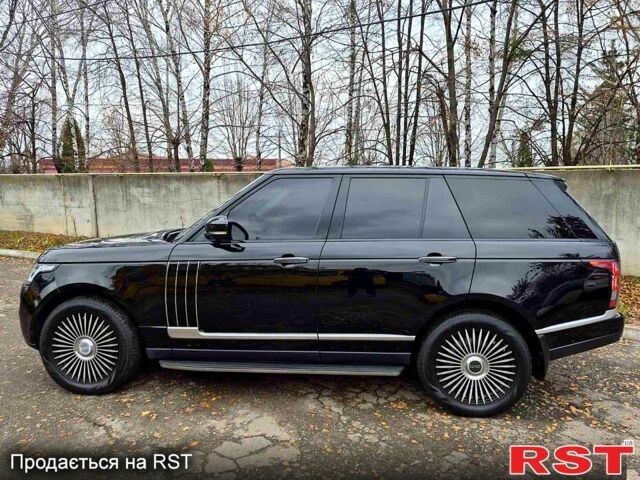 Черный Ленд Ровер Рендж Ровер, объемом двигателя 5 л и пробегом 170 тыс. км за 30000 $, фото 10 на Automoto.ua