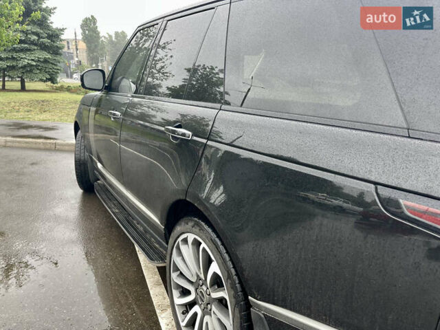 Чорний Ленд Ровер Рендж Ровер, об'ємом двигуна 5 л та пробігом 93 тис. км за 40000 $, фото 8 на Automoto.ua