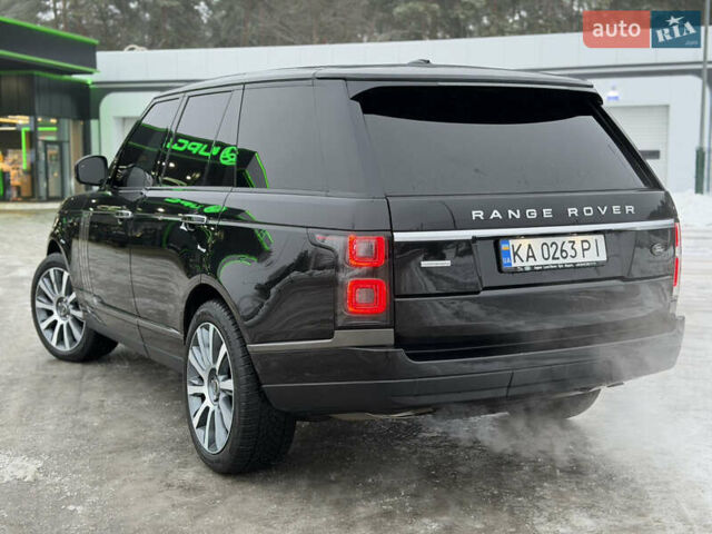 Чорний Ленд Ровер Рендж Ровер, об'ємом двигуна 5 л та пробігом 120 тис. км за 36500 $, фото 15 на Automoto.ua