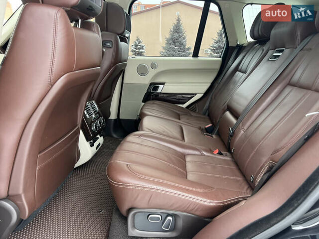 Чорний Ленд Ровер Рендж Ровер, об'ємом двигуна 5 л та пробігом 139 тис. км за 24900 $, фото 23 на Automoto.ua
