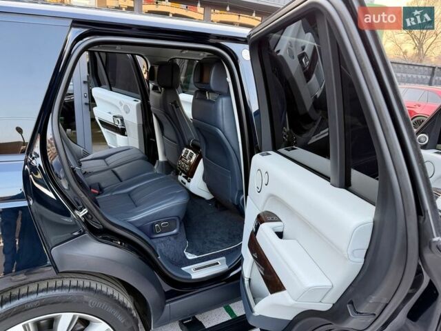 Черный Ленд Ровер Рендж Ровер, объемом двигателя 5 л и пробегом 110 тыс. км за 33900 $, фото 44 на Automoto.ua