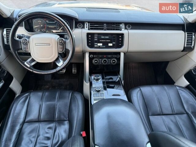 Черный Ленд Ровер Рендж Ровер, объемом двигателя 4.4 л и пробегом 240 тыс. км за 29888 $, фото 9 на Automoto.ua