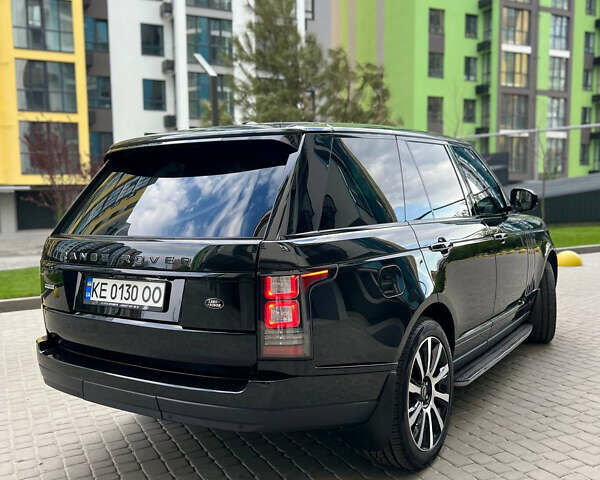 Чорний Ленд Ровер Рендж Ровер, об'ємом двигуна 4.37 л та пробігом 200 тис. км за 48000 $, фото 5 на Automoto.ua