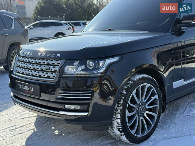 Черный Ленд Ровер Рендж Ровер, объемом двигателя 5 л и пробегом 102 тыс. км за 33500 $, фото 11 на Automoto.ua
