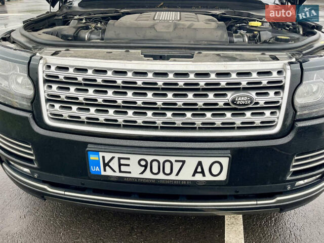 Чорний Ленд Ровер Рендж Ровер, об'ємом двигуна 5 л та пробігом 93 тис. км за 40000 $, фото 20 на Automoto.ua