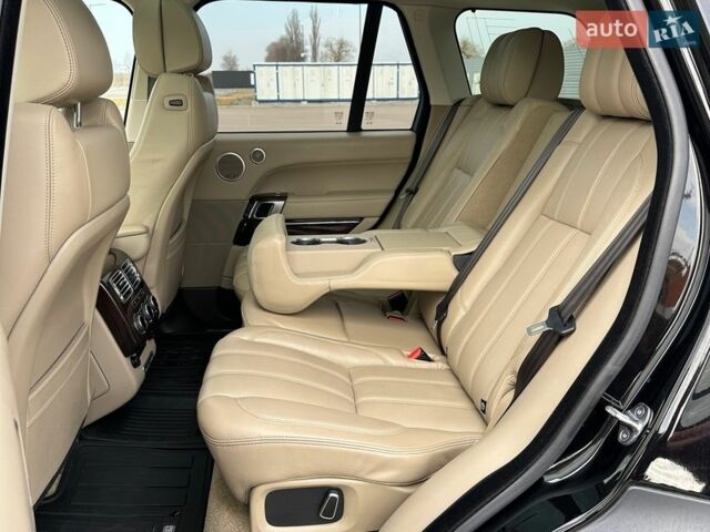 Черный Ленд Ровер Рендж Ровер, объемом двигателя 5 л и пробегом 52 тыс. км за 37800 $, фото 20 на Automoto.ua