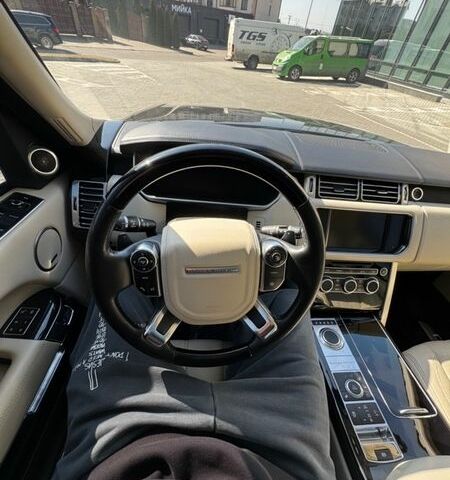 Чорний Ленд Ровер Рендж Ровер, об'ємом двигуна 5 л та пробігом 206 тис. км за 27900 $, фото 25 на Automoto.ua