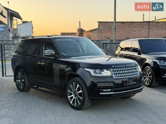 Черный Ленд Ровер Рендж Ровер, объемом двигателя 4.4 л и пробегом 240 тыс. км за 29888 $, фото 2 на Automoto.ua