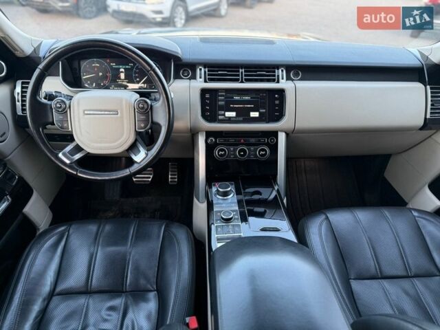 Черный Ленд Ровер Рендж Ровер, объемом двигателя 4.4 л и пробегом 240 тыс. км за 29888 $, фото 8 на Automoto.ua