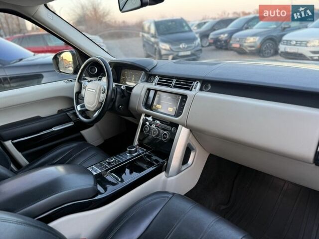 Черный Ленд Ровер Рендж Ровер, объемом двигателя 4.4 л и пробегом 240 тыс. км за 29888 $, фото 13 на Automoto.ua