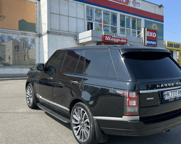 Черный Ленд Ровер Рендж Ровер, объемом двигателя 5 л и пробегом 200 тыс. км за 31000 $, фото 20 на Automoto.ua