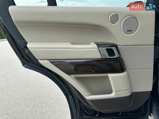 Черный Ленд Ровер Рендж Ровер, объемом двигателя 5 л и пробегом 52 тыс. км за 37800 $, фото 19 на Automoto.ua