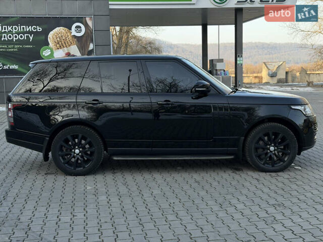 Черный Ленд Ровер Рендж Ровер, объемом двигателя 4.37 л и пробегом 200 тыс. км за 36500 $, фото 7 на Automoto.ua