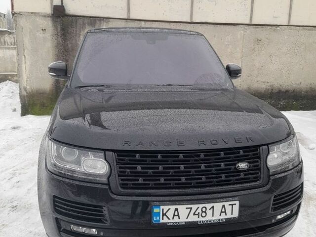 Чорний Ленд Ровер Рендж Ровер, об'ємом двигуна 5 л та пробігом 230 тис. км за 29000 $, фото 58 на Automoto.ua