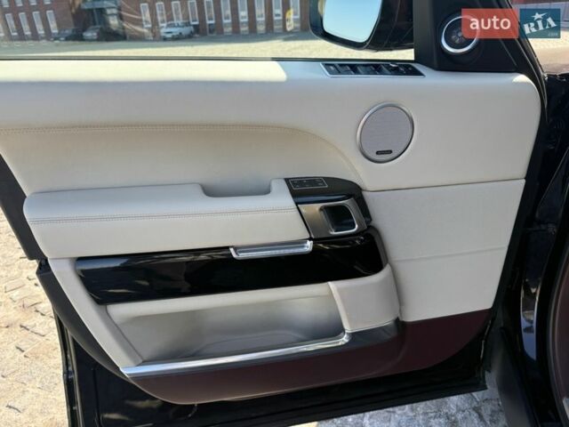 Чорний Ленд Ровер Рендж Ровер, об'ємом двигуна 2.99 л та пробігом 170 тис. км за 37000 $, фото 53 на Automoto.ua