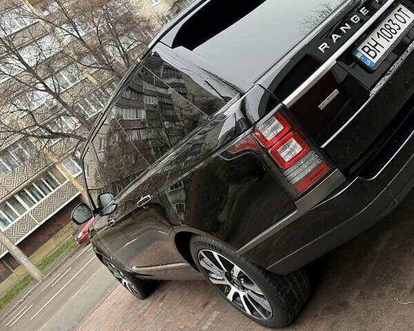 Чорний Ленд Ровер Рендж Ровер, об'ємом двигуна 5 л та пробігом 175 тис. км за 26950 $, фото 22 на Automoto.ua