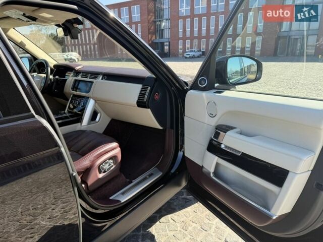 Чорний Ленд Ровер Рендж Ровер, об'ємом двигуна 2.99 л та пробігом 170 тис. км за 37000 $, фото 57 на Automoto.ua