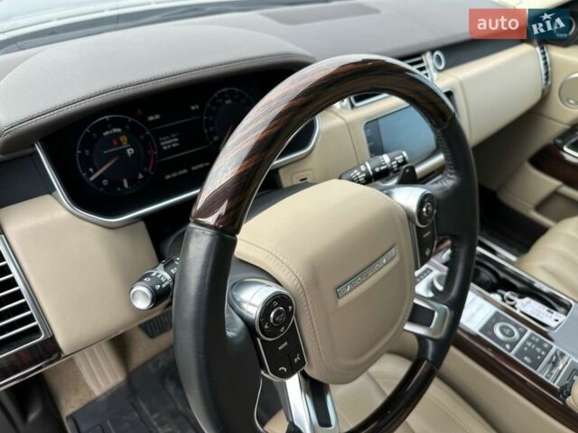 Черный Ленд Ровер Рендж Ровер, объемом двигателя 5 л и пробегом 52 тыс. км за 37800 $, фото 16 на Automoto.ua