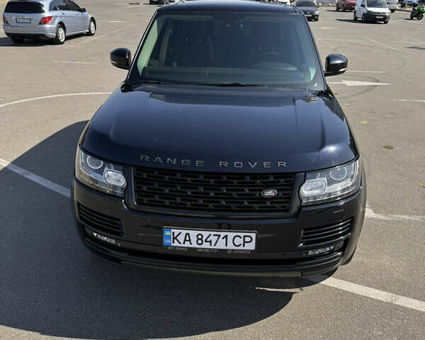 Черный Ленд Ровер Рендж Ровер, объемом двигателя 4.4 л и пробегом 152 тыс. км за 40000 $, фото 2 на Automoto.ua