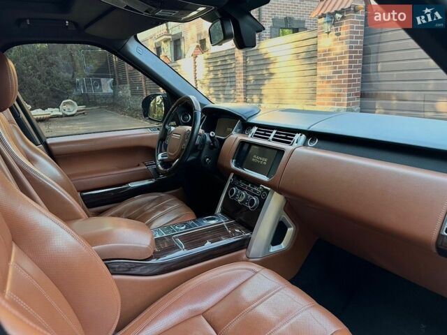 Черный Ленд Ровер Рендж Ровер, объемом двигателя 5 л и пробегом 120 тыс. км за 24000 $, фото 10 на Automoto.ua