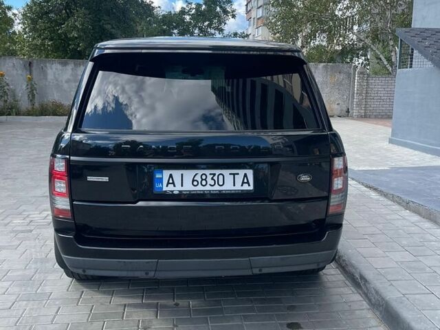Чорний Ленд Ровер Рендж Ровер, об'ємом двигуна 4.37 л та пробігом 240 тис. км за 29000 $, фото 5 на Automoto.ua