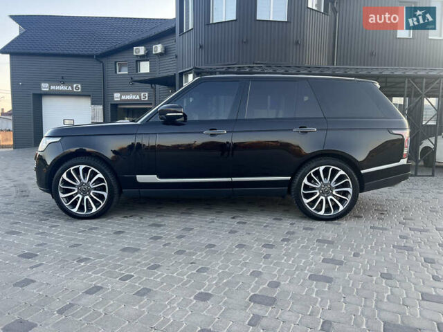 Чорний Ленд Ровер Рендж Ровер, об'ємом двигуна 5 л та пробігом 223 тис. км за 33000 $, фото 3 на Automoto.ua