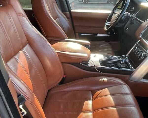 Чорний Ленд Ровер Рендж Ровер, об'ємом двигуна 5 л та пробігом 201 тис. км за 29000 $, фото 1 на Automoto.ua