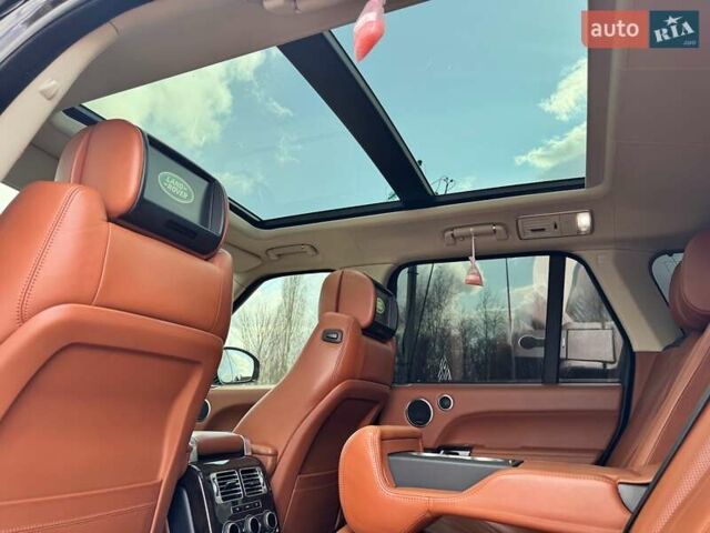 Чорний Ленд Ровер Рендж Ровер, об'ємом двигуна 4.37 л та пробігом 225 тис. км за 34500 $, фото 35 на Automoto.ua